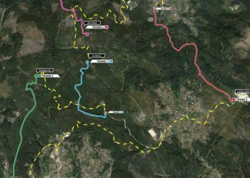 Coruxo acoge a la élite del enduro de bicicleta del montaña
