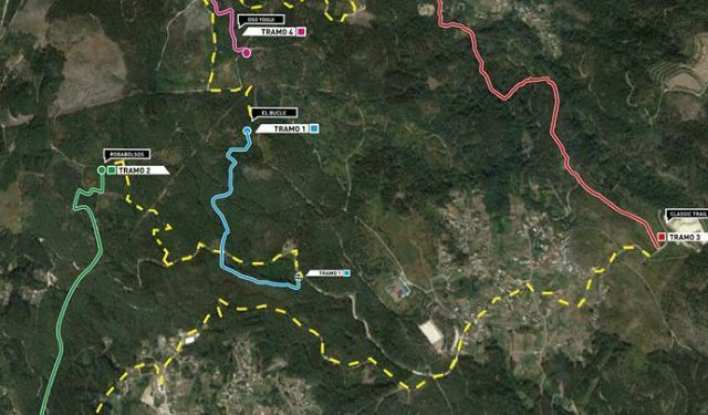 Coruxo acoge a la élite del enduro de bicicleta del montaña