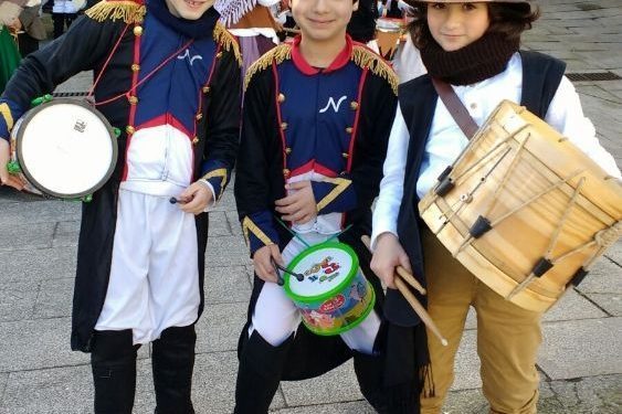 Os tambores da Reconquista xa percorren o Casco vello de Vigo