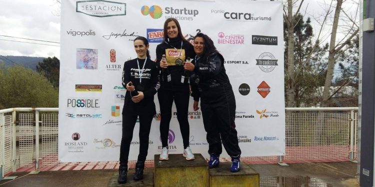 Las pilotos estrenan trazado en el Go-Kart de Porriño