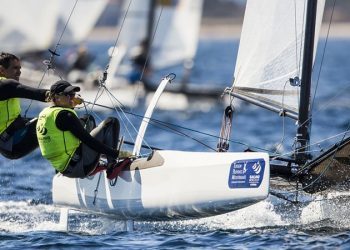 Echávarri/Pacheco (Nacra 17) y Alabau (RS:X), quintos a dos jornadas para el final de Hyères
