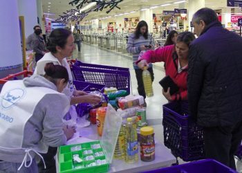 Solidaridad duplicada para el Banco de Alimentos