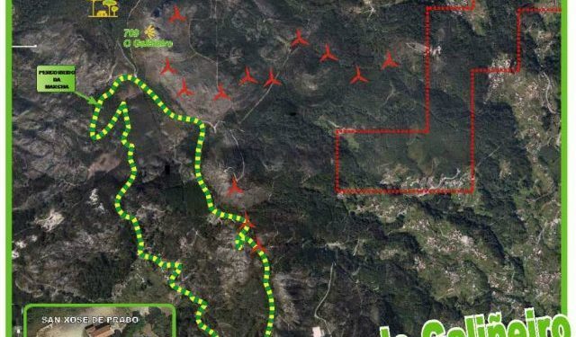 Doce quilómetros para a protección da Serra do Galiñeiro