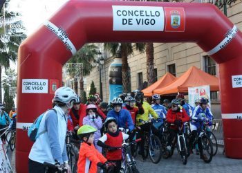 El CC Vigués organiza el domingo la marcha «Bicis na Primaveira»