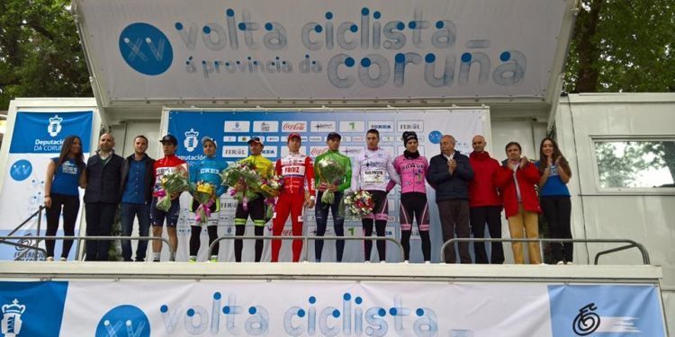 Gutiérrez, del Rías Baixas, se coloca segundo en la general de la Volta á Coruña