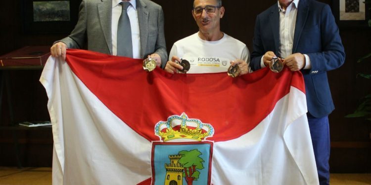 Chano Rodríguez regresó del Europeo de Funchal con cuatro medallas