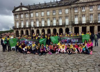 Os alumnos do colexio San José de La Guía rematan o seu Camiño Solidario