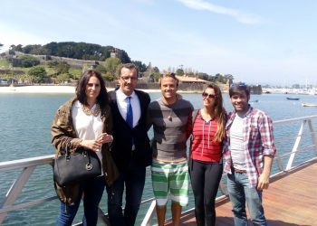 Baiona enamora al campeón del mundo de windsurf