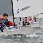 Los jovencsimos regatistas lo dieron todo en el agua - Foto Rosana Calvo