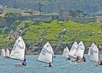 Unos 60 niños se disputarán en Baiona  el Campeonato Baitra de vela infantil
