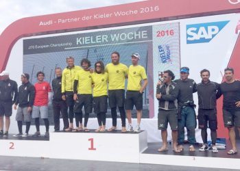 Araújo se cuelga el bronce en el Europeo de J70 de Alemania