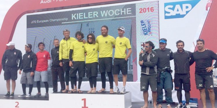 Araújo se cuelga el bronce en el Europeo de J70 de Alemania