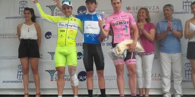 Aser Estévez se quedó a ocho segundos de la victoria en la Vuelta a Segovia