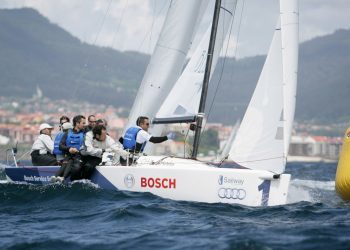 Araújo acaricia el podio en el Europeo de J70