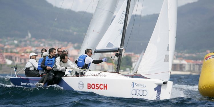 Araújo acaricia el podio en el Europeo de J70