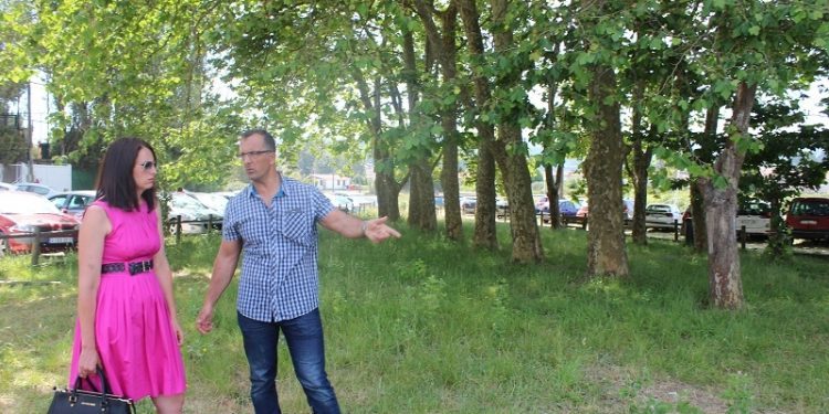 Merendero, parque infantil y zona relax para la playa Ladeira