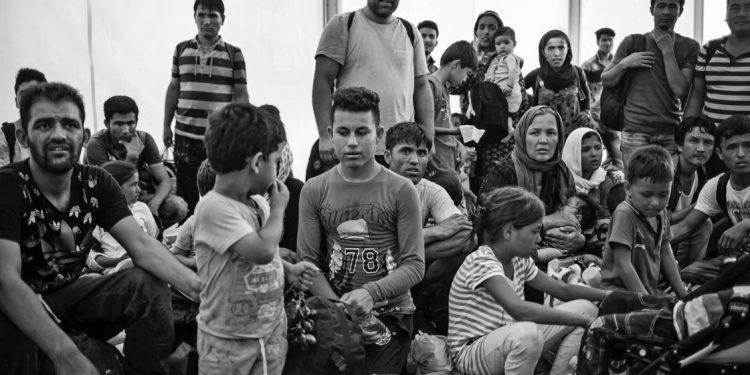 El «Exodus» de los refugiados llega a Salceda de Caselas