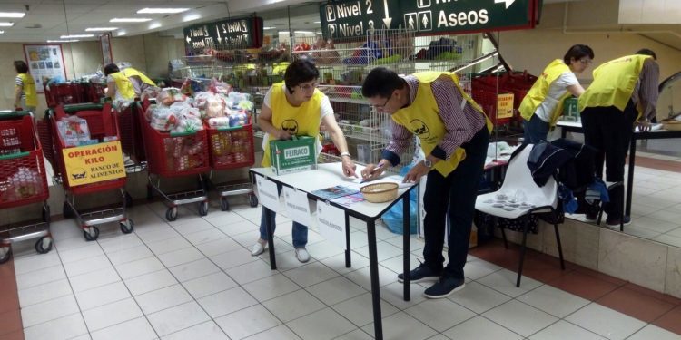 El Banco de Alimentos recoge unos 20.000 kilos en Vigo y Pontevedra