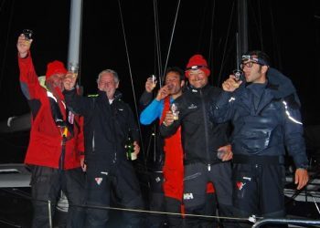 El «Saint Maxime» de Miguel Lago, primero en la Baiona Angra Atlantic Race
