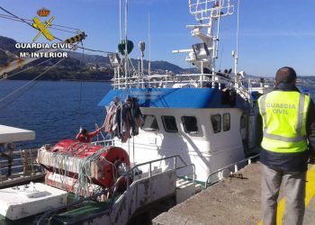 Interceptada una descarga ilegal de 27 toneladas de atún rojo en Moaña