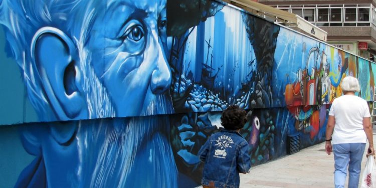 Julio Verne y su «Nautilus» desembarcan en As Travesas