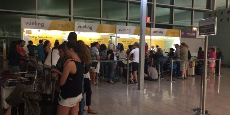 Once horas para volar de Vigo a Menorca