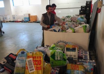 El Banco de Alimentos recoge 9.000 kilos de comida en Vigo, Pontevedra y Portonovo