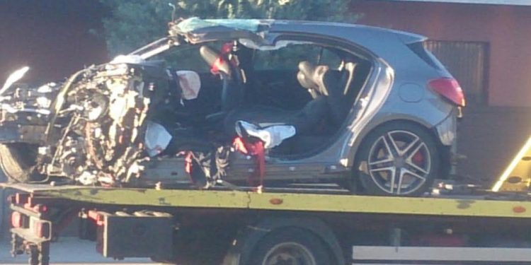 Uno de los heridos del accidente de Gondomar, en estado crítico