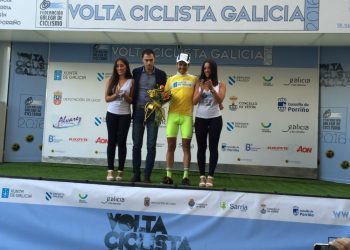 O redondelán Samuel Blanco, novo líder da Volta a Galicia