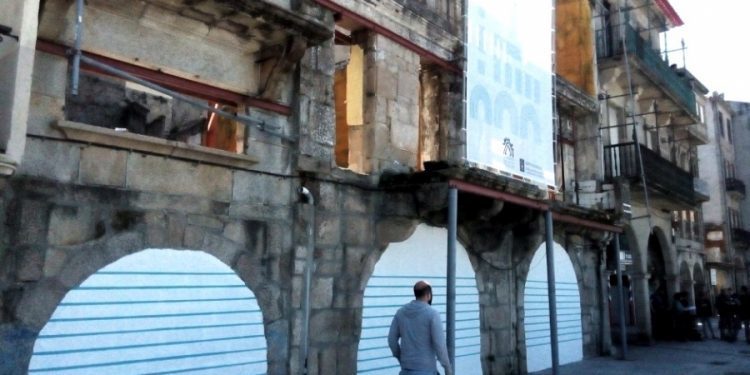 Rehabilitación para as fachadas de tres inmobles do Berbés