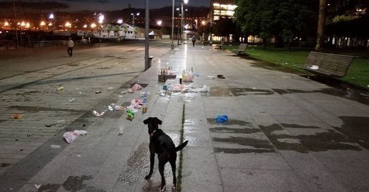 El PP reclama medidas urgentes contra el botellón