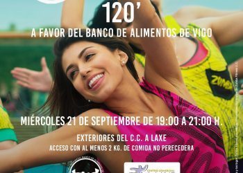 Clase solidaria de zumba a favor del Banco de Alimentos