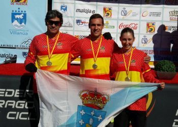 Os vigueses Toni Ferreiro e Tony Pérez e a ponteareá Desirée Duarte, campións de España