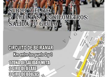 Vigo acolle este domingo o Campionato de Galicia de contrarreloxo por equipos