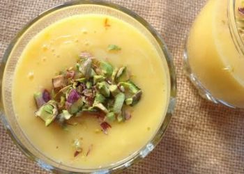 Lassi de mango (y azafrán)