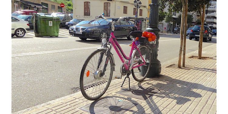 A la compra en bicicleta