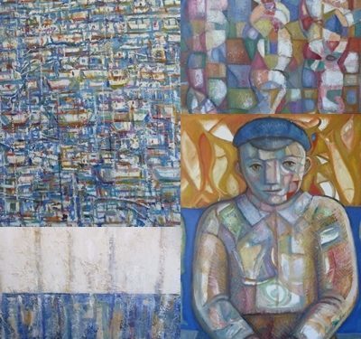 «As cores da memoria» de Caino, na Galería Soho