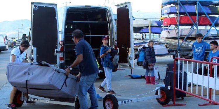 El Meeting Internacional Ciudad de Vigo de Optimist reúne a 270 regatistas