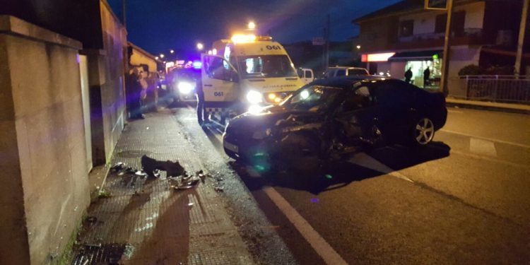 Cinco heridos en Mos en dos accidentes en las últimas horas