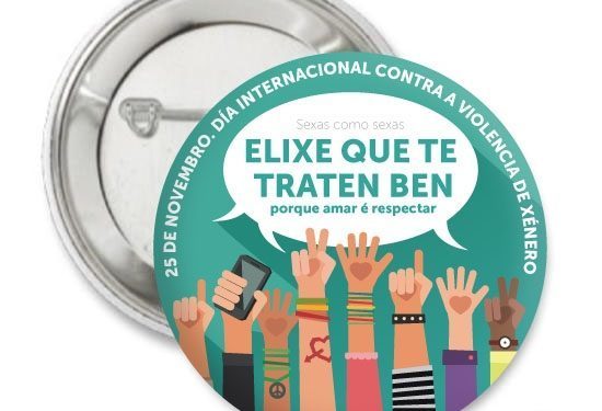 «Elixe que te traten ben», lema da campaña contra a violencia de xénero en Nigrán