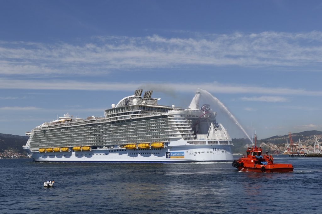 harmony of the seas vigo salida ría