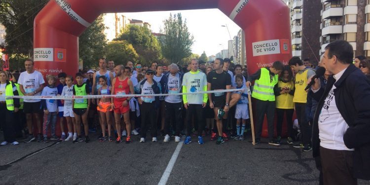 Bargiela y Navarrete triunfan en una jornada en la que Vigo se echó a la calle contra el cáncer