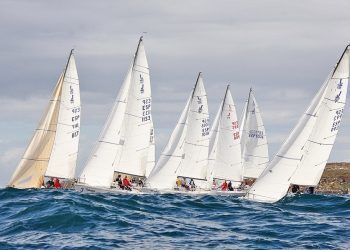 La clase J80 vuelve al agua este sábado en Baiona