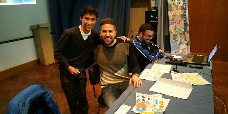Aprendiendo hábitos saludables con la plantilla del Celta