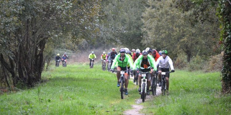 Cerca de 500 deportistas participaron en la XI Marcha BTT & Trail Concello de Nigrán