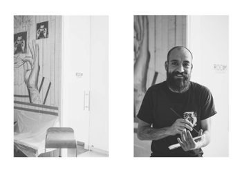 Vermú en Progreso 41 con sesión pictórica en directo de Puhinger y sorteo de la obra