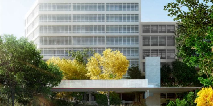 El nuevo ascensor urbano de Vigo será una torre de cristal