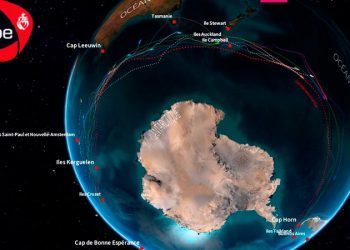 Volando por los cuarenta rugientes y los cincuenta aullantes