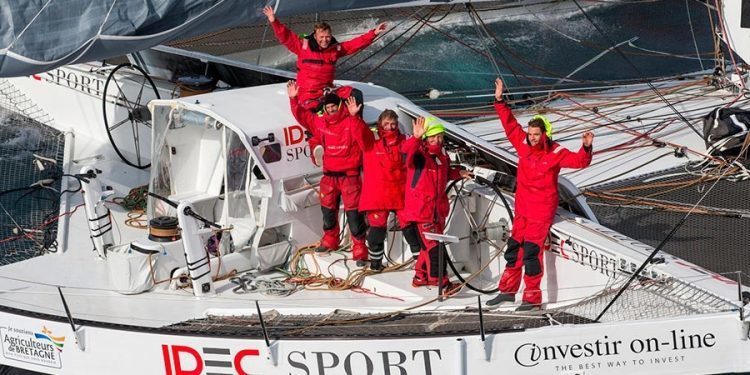 El “IDEC Sport” se lanza por tercera vez a por el récord Jules Verne