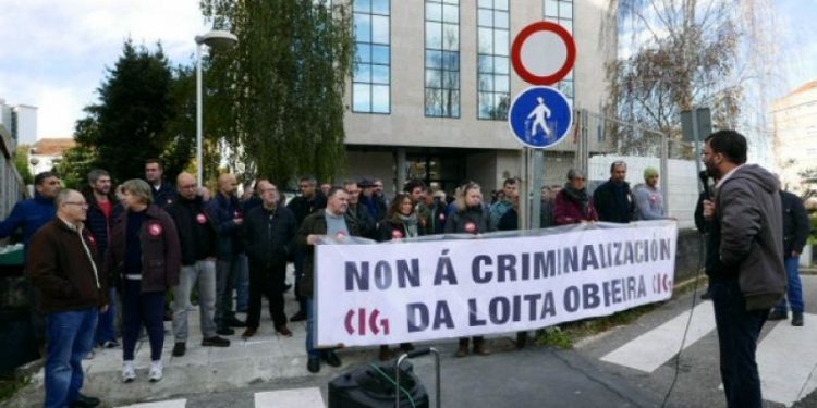 Absuelto el sindicalista juzgado en Vigo por la huelga del metal de 2009